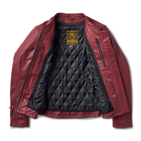 Roland Sands Argonne 74 ladies jacket merlot ROLAND SANDS DESIGN MOTOVEIKALS 21