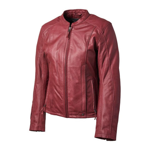 Roland Sands Argonne 74 ladies jacket merlot ROLAND SANDS DESIGN MOTOVEIKALS 21