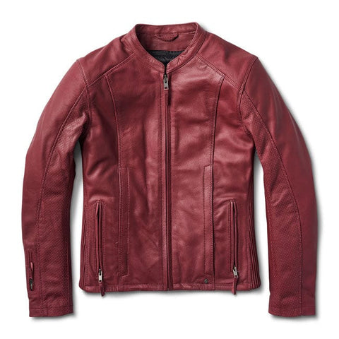 Roland Sands Argonne 74 ladies jacket merlot ROLAND SANDS DESIGN MOTOVEIKALS 21