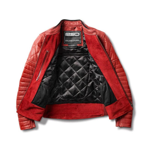 Roland Sands Maywood ladies jacket maraschino ROLAND SANDS DESIGN MOTOVEIKALS 21