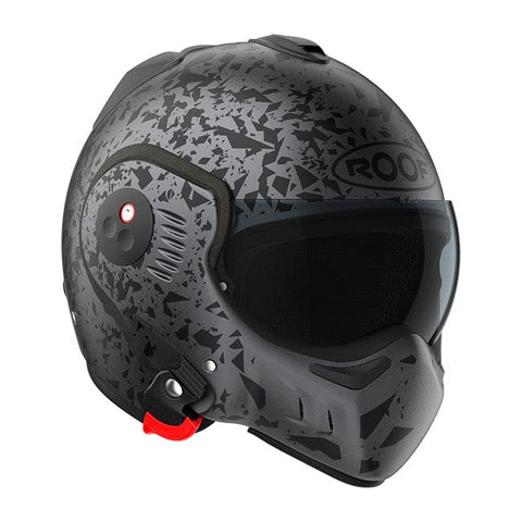 Roof Boxer Alpha helmet matt graphite ROOF MOTOVEIKALS 21