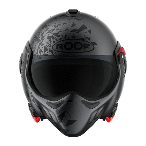Roof Boxer Alpha helmet matt graphite ROOF MOTOVEIKALS 21