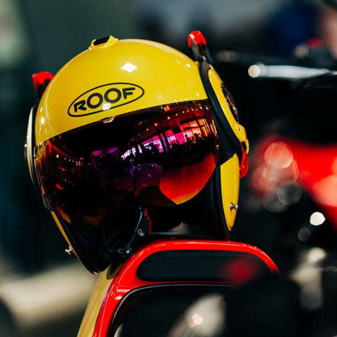 Roof Boxer Alpha helmet yellow ROOF MOTOVEIKALS 21