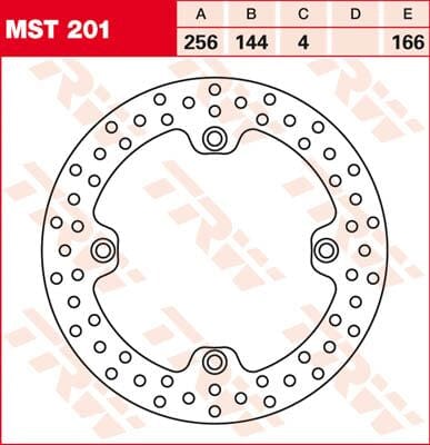 Rotor Trw Mst201 TRW TRW MOTOVEIKALS 21