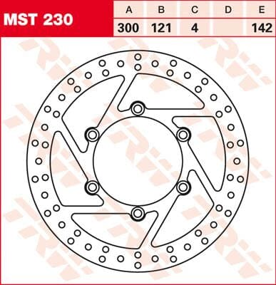 Rotor Trw Mst230 TRW TRW MOTOVEIKALS 21
