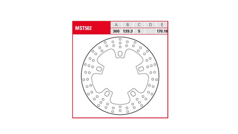 Rotor Trw TRW TRW MOTOVEIKALS 21