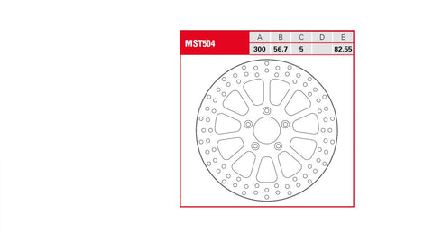 Rotor Trw TRW TRW MOTOVEIKALS 21