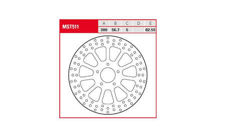 Rotor Trw TRW TRW MOTOVEIKALS 21