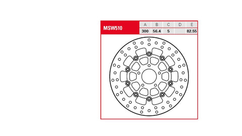 Rotor Trw TRW TRW MOTOVEIKALS 21