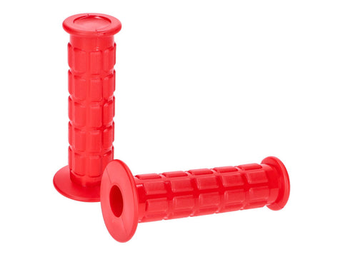 Rubber grip set Enduro red for Simson S50 51 70 53 83 SR50 80 DIVERSE / IMPORT MOTOVEIKALS 21