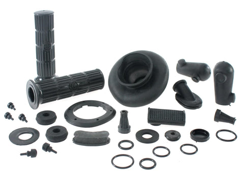 rubber parts set for Vespa V50 (3rd series) OEM STANDARD MOTOVEIKALS 21