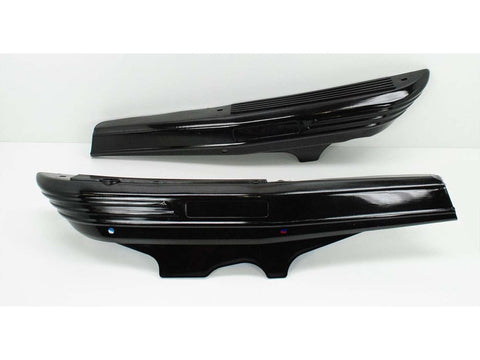 Running board black glossy fairing set for Hercules Prima M DIVERSE / IMPORT MOTOVEIKALS 21