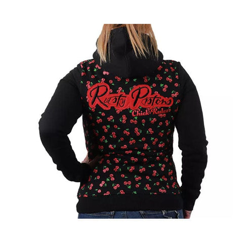 Rusty Pistons Borego female zip hoodie black RUSTY PISTONS MOTOVEIKALS 21