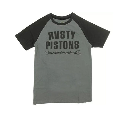 Rusty Pistons Burney t-shirt grey/black RUSTY PISTONS MOTOVEIKALS 21