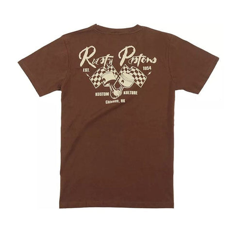 Rusty Pistons Carson t-shirt brown RUSTY PISTONS MOTOVEIKALS 21