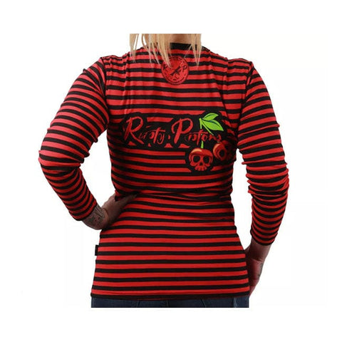 Rusty Pistons Mesa female 3/4 sleeve red/black RUSTY PISTONS MOTOVEIKALS 21