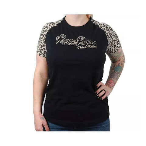 Rusty Pistons Nocatee female t-shirt black RUSTY PISTONS MOTOVEIKALS 21
