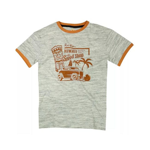 Rusty Pistons Tiki t-shirt grey RUSTY PISTONS MOTOVEIKALS 21