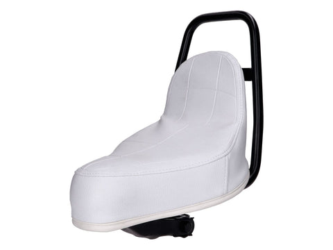 saddle / seat Chopper white for Puch OEM STANDARD MOTOVEIKALS 21