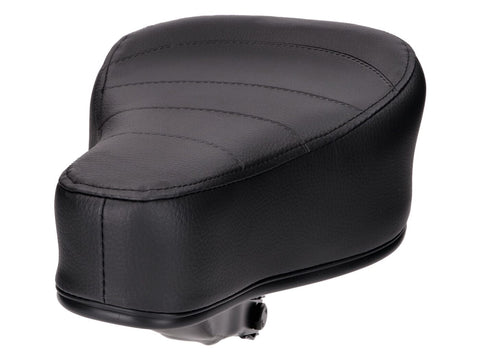 saddle / seat high quilted spring-mounted black with Puch logo for Puch moped = 44332 OEM STANDARD MOTOVEIKALS 21