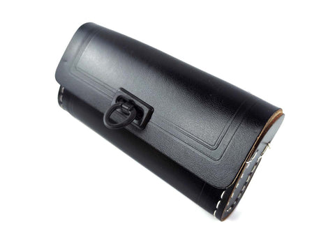 Saddlebag imitation leather 150mm 70mm 30mm black for Hercules, Zündapp, Puch, Miele, Göricke, Gritzner, Rixe, Express, Triumph, Horex, DKW, bicycle DIVERSE / IMPORT MOTOVEIKALS 21
