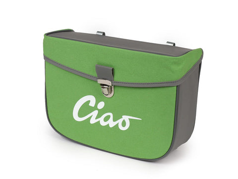 Saddlebag -MOTO NOSTRA- Ciao Green Grey MOTO NOSTRA MOTOVEIKALS 21