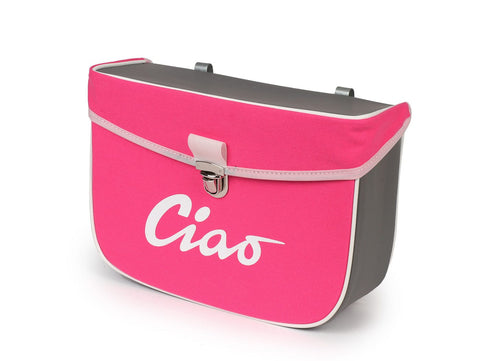 Saddlebag Moto Nostra Ciao Pink Gray MOTO NOSTRA MOTOVEIKALS 21