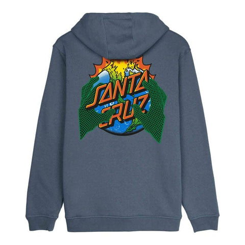 Santa Cruz Kendall End Of The Dot Hoodie storm grey SANTA CRUZ MOTOVEIKALS 21