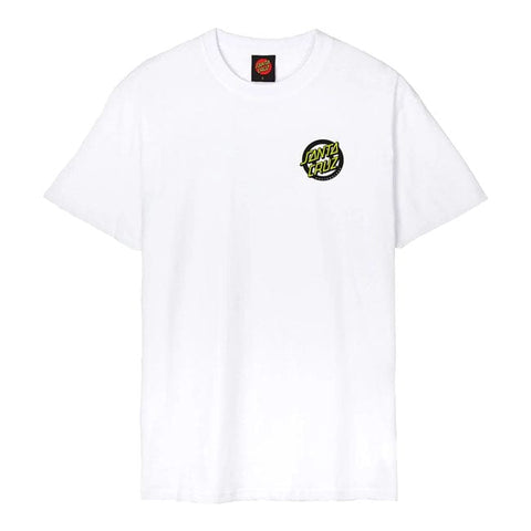Santa Cruz Roskopp Screaming Target t-shirt white SANTA CRUZ MOTOVEIKALS 21