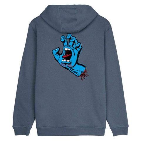 Santa Cruz Screaming Hand Chest hoodie storm gray SANTA CRUZ MOTOVEIKALS 21