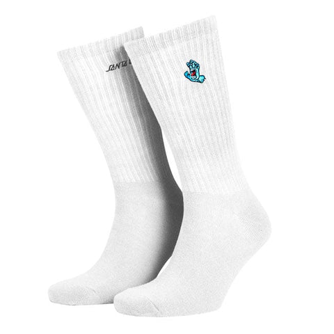 Santa Cruz Screaming Mini Hand socks white SANTA CRUZ MOTOVEIKALS 21