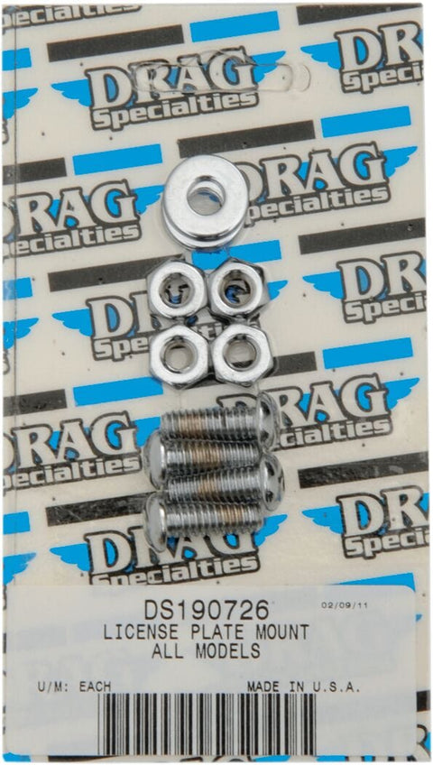 Sckt Hd License Plt Mnt DRAG SPECIALTIES DRAG SPECIALTIES MOTOVEIKALS 21