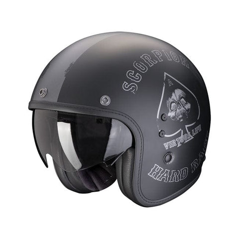 Scorpion Belfast Evo helmet matt black/silver SCORPION MOTOVEIKALS 21