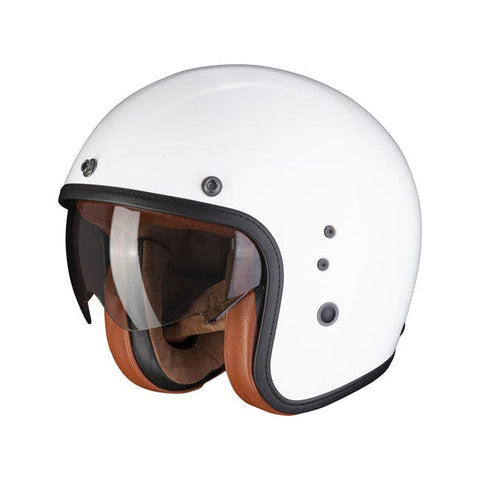 Scorpion Belfast Evo luxe helmet white SCORPION MOTOVEIKALS 21