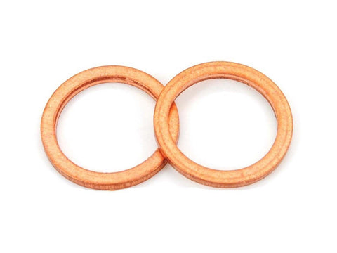 Sealing ring set copper 2 pieces for Kreidler Florett RMC RM LF LH, Flory DIVERSE / IMPORT MOTOVEIKALS 21