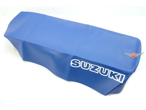 Seat cover blue for Suzuki TS 50 X DIVERSE / IMPORT MOTOVEIKALS 21