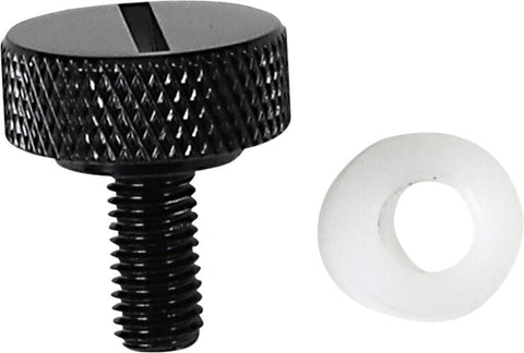 Seat Knob Blk Slot 1/4-28 DRAG SPECIALTIES DRAG SPECIALTIES MOTOVEIKALS 21
