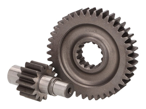 secondary transmission gear up kit Polini 14/40 for Morini AC POLINI MOTOVEIKALS 21
