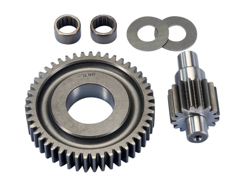 secondary transmission gear up kit Polini 16/47 17.7mm for Piaggio 50 2T 1999- POLINI MOTOVEIKALS 21