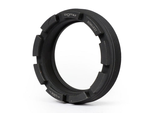 Securing castle nut for rear stroke bearing- BGM Original- VESPA Ųinner=37mm, Ųouter=49mm, slots=9- Vespa VNA1T, VNA2T, VNB1T, VNB2T, VNB3T, VNB4T, VNB6T, VBA1T, VBA2T, VBB1T, VBB2T, GL (VLA1T), GT (VNL1T), Sprint (VNL2T 30001-76107), GTR (VNL2T -11827 BGM ORIGINAL MOTOVEIKALS 21