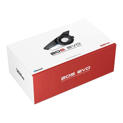 Sena 20S evo Bluetooth headset single SENA MOTOVEIKALS 21