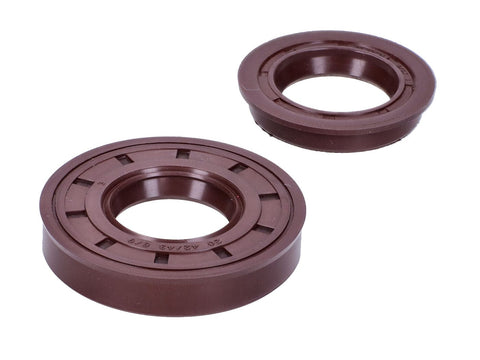 set of Malossi FKM crankshaft oil seals for Minarelli 50cc MA, MY, CW, CA, CY MALOSSI MOTOVEIKALS 21