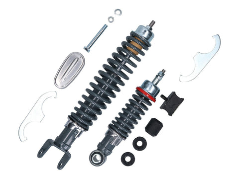shock abosrber kit front + rear Carbone Sport RS adjustable for Vespa Smallframe CARBONE MOTOVEIKALS 21