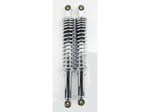 Shock absorber 395mm chrome DIVERSE / IMPORT MOTOVEIKALS 21