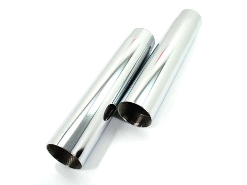 Shock absorber chrome sleeves length 215mm thread approx. 41mm diameter top 38mm outer diameter 43mm for Kreidler Florett Mokick, Eiertank, LF, LH, RS, RM, TM DIVERSE / IMPORT MOTOVEIKALS 21
