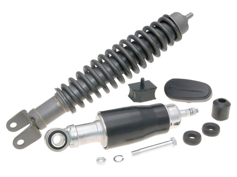 shock absorber kit front & rear phosphatized black for Vespa Primavera, ET3 125, Vespa 50, PK50 OEM STANDARD MOTOVEIKALS 21