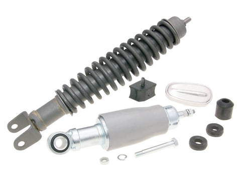 shock absorber kit front & rear phosphatized grey for Vespa Primavera, ET3 125, Vespa 50 CIF MOTOVEIKALS 21