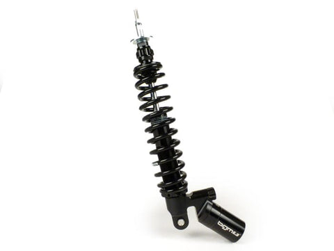 Shock absorber, rear -BGM PRO R12 COMPETITION (Soft), 365mm- Vespa Primavera 125, Vespa Primavera 150, Vespa Sprint 125, Vespa Sprint 150 - black BGM PRO MOTOVEIKALS 21