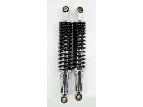 Shock absorber set 335mm chrome black DIVERSE / IMPORT MOTOVEIKALS 21