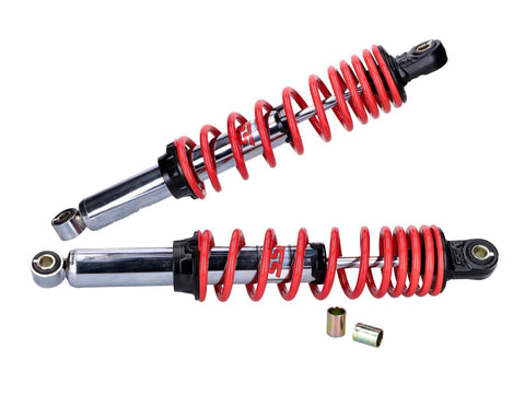 Shock absorber set YSS Twin PRO-X 360mm chrome red for Simson S50, S51 YSS SUSPENSION MOTOVEIKALS 21